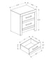 MN-855283    Bedroom Set, Two Drawer Nightstand, Grey Reclaimed, Contemporary, Modern