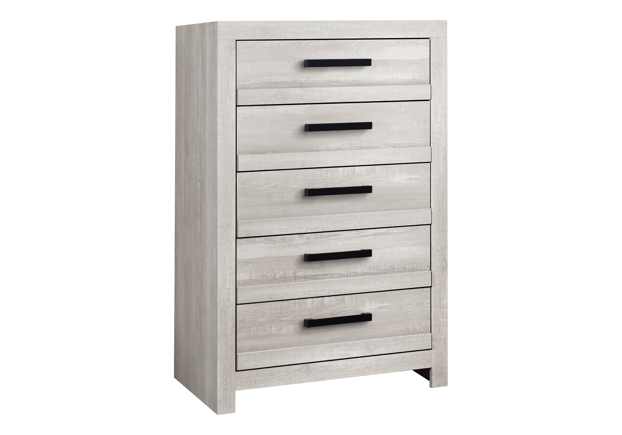 MN-865284    Bedroom Set, 5 Drawer Chest, Grey Reclaimed, Contemporary, Modern
