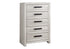 MN-865284    Bedroom Set, 5 Drawer Chest, Grey Reclaimed, Contemporary, Modern