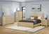 MN-155285Q    Bedroom Set, Queen Size Bed, Natural Laminate, Contemporary, Modern