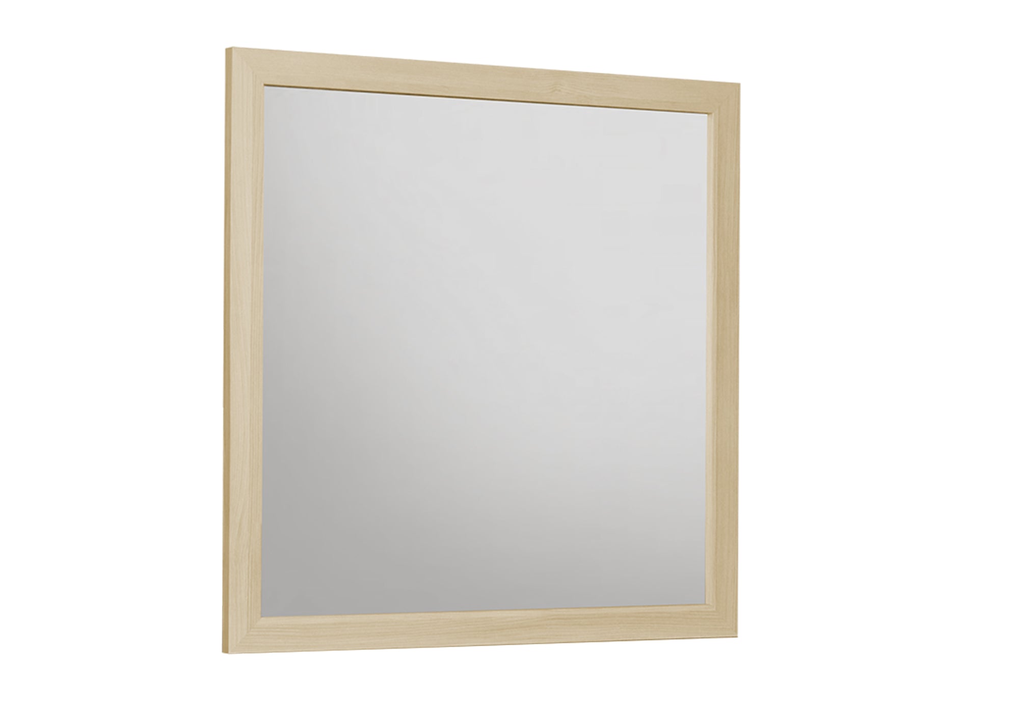 MN-175287    Bedroom Set, Wall Mirror, Natural Laminate, Contemporary, Modern