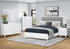 MN-875290Q    Bedroom Set, Queen Size Bed, White Wood Grain, Mid Century, Modern