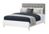 MN-875290Q    Bedroom Set, Queen Size Bed, White Wood Grain, Mid Century, Modern