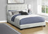MN-505801Q    Bed, Queen Size, Upholstered, Frame Only, Bedroom, Light Grey Boucle, Transitional