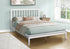 MN-C346061Q    Bed, Platform Bed, Queen Size, Frame Only, Bedroom, White Wood Frame, White Wood Legs, Contemporary, Modern