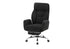 MN-T787273    Office Chair, Adjustable Height, Armrests, Ergonomic, Swivel, Computer Desk, Work, Black Fabric, Chrome Metal, Contemporary, Modern