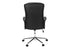 MN-S927323    Office Chair, Swivel, Adjustable Height, Armrests, Ergonomic, Work, Black Leather Look, Chrome Metal, Contemporary, Modern