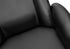 MN-T127344    Office Chair, Adjustable Height, Ergonomic, Swivel, Armrests, Work, Black Leather Look, Chrome Metal, Contemporary, Modern