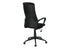 MN-Y177354    Office Chair, Adjustable Height, Armrests, Swivel, Ergonomic, Work, Black Fabric, Black Metal, Contemporary, Modern