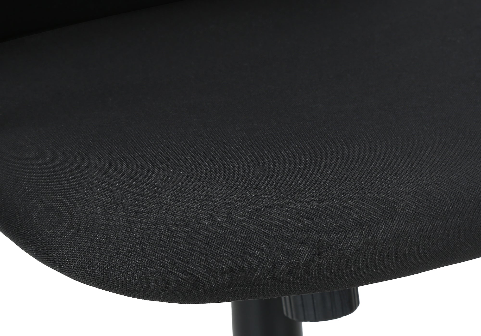 MN-Y177354    Office Chair, Adjustable Height, Armrests, Swivel, Ergonomic, Work, Black Fabric, Black Metal, Contemporary, Modern