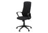 MN-Y177354    Office Chair, Adjustable Height, Armrests, Swivel, Ergonomic, Work, Black Fabric, Black Metal, Contemporary, Modern