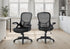 MN-P247367    Office Chair, Swivel, Armrests, Adjustable Height, Ergonomic, Work, Black Mesh, Black Metal, Contemporary, Modern