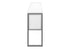 MN-Z217728    Office Hutch, 72"L, Work, Storage Doors, Home Office, Commercial Grade, White Laminate, Silver Metal, Contemporary