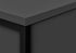 MN-Z217733    Office Hutch, 72"L, Work, Storage Doors, Home Office, Commercial Grade, Grey Laminate, Black Metal, Contemporary, Modern