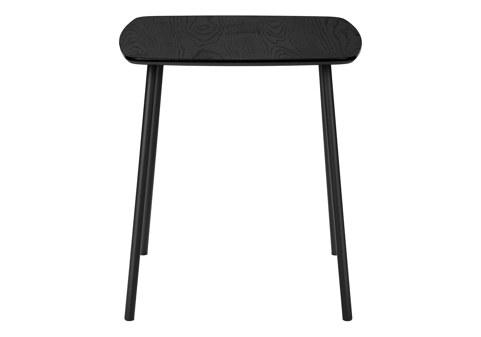 MN-887807P    Table Set, 3pcs Set, Coffee, End, Living Room, Black Oak Laminate, Black Metal, Contemporary, Modern