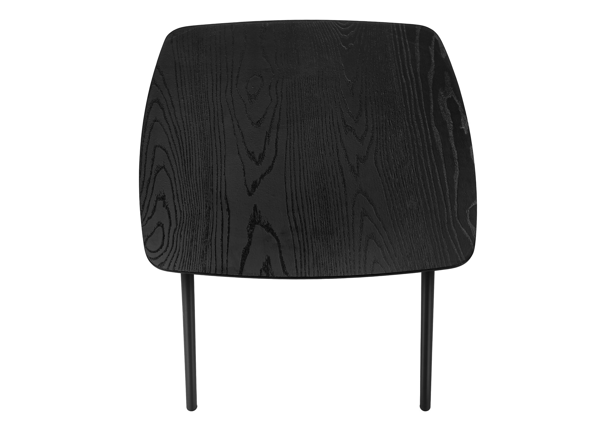 MN-887807P    Table Set, 3pcs Set, Coffee, End, Living Room, Black Oak Laminate, Black Metal, Contemporary, Modern