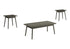 MN-R787851P    Table Set, 3pcs Set, Coffee, End, Side, Accent, Living Room, Grey Laminate, Mid Century, Modern