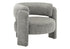 MN-488014    Accent Chair, 29"h, Upholstered, Light Grey Fabric, Contemporary, Modern