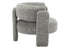 MN-488014    Accent Chair, 29"h, Upholstered, Light Grey Fabric, Contemporary, Modern