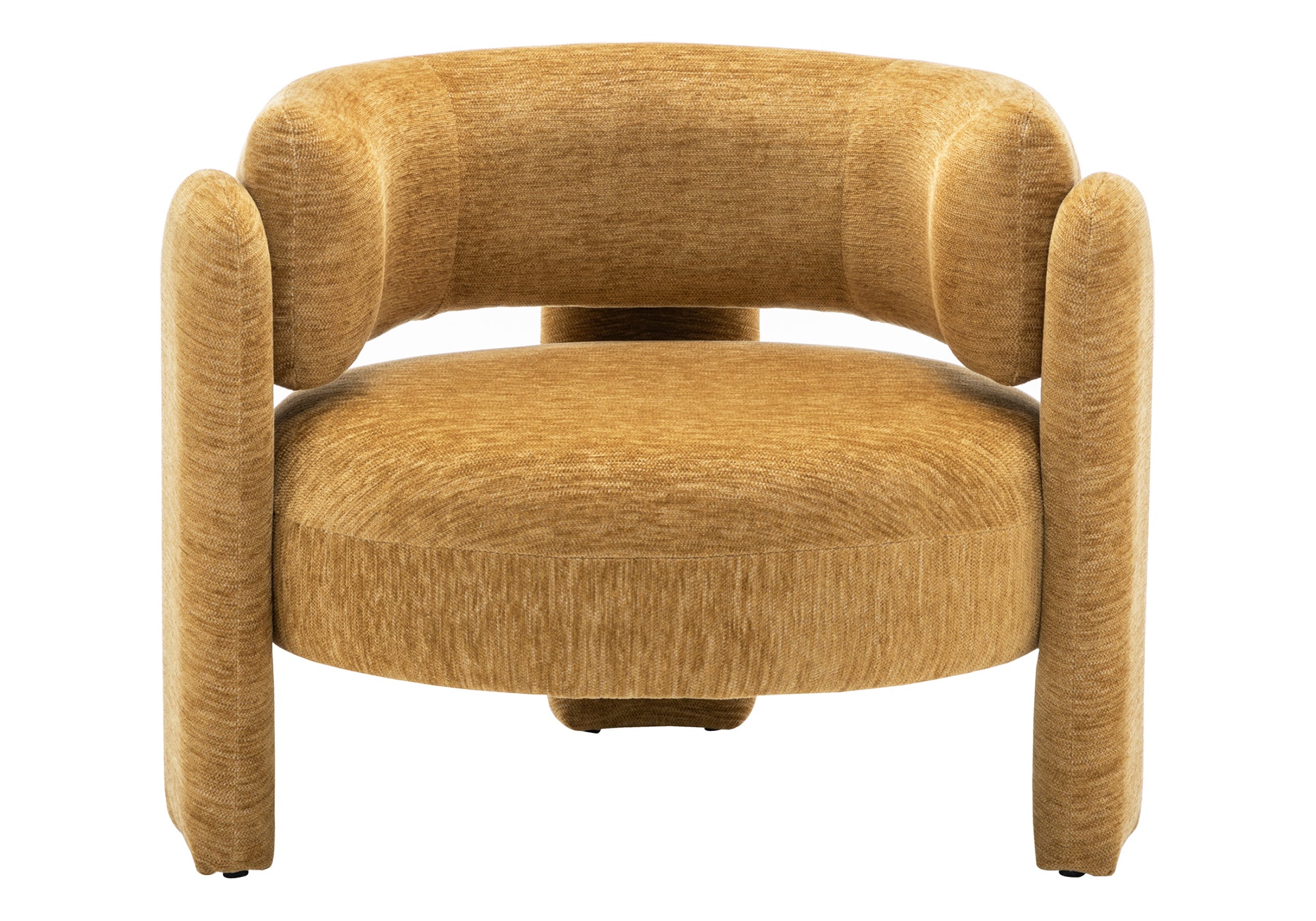 MN-498015    Accent Chair, 29"h, Upholstered, Gold Fabric, Contemporary, Modern