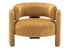 MN-498015    Accent Chair, 29"h, Upholstered, Gold Fabric, Contemporary, Modern