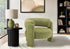MN-508016    Accent Chair, 29"h, Upholstered, Green Fabric, Contemporary, Modern