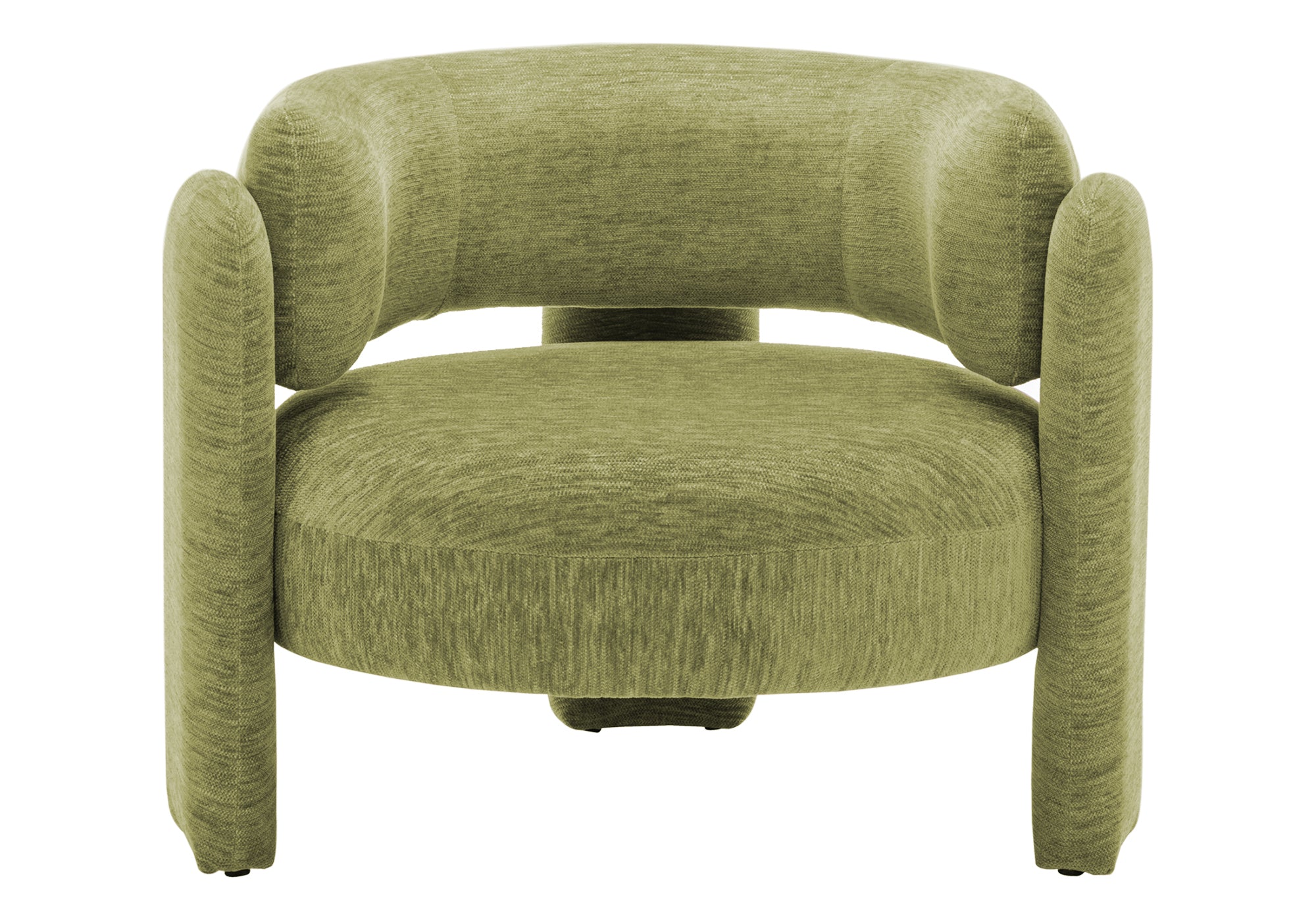 MN-508016    Accent Chair, 29"h, Upholstered, Green Fabric, Contemporary, Modern
