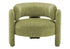 MN-508016    Accent Chair, 29"h, Upholstered, Green Fabric, Contemporary, Modern