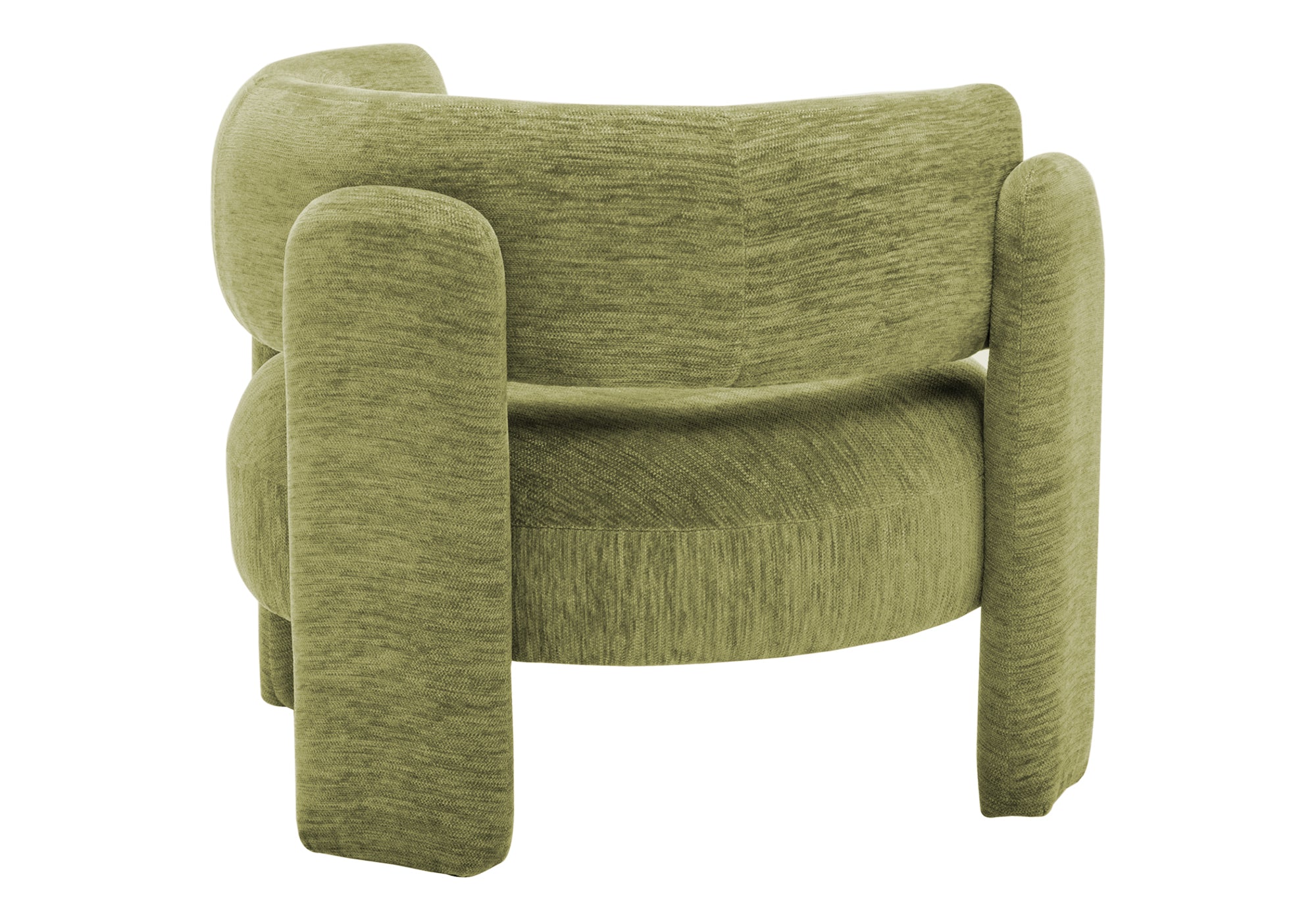 MN-508016    Accent Chair, 29"h, Upholstered, Green Fabric, Contemporary, Modern