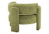 MN-508016    Accent Chair, 29"h, Upholstered, Green Fabric, Contemporary, Modern