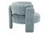 MN-518017    Accent Chair, 29"h, Upholstered, Light Blue Fabric, Contemporary, Modern