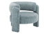 MN-518017    Accent Chair, 29"h, Upholstered, Light Blue Fabric, Contemporary, Modern