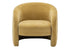 MN-528022    Accent Chair, 29"h, Upholstered, Gold Fabric, Contemporary, Modern