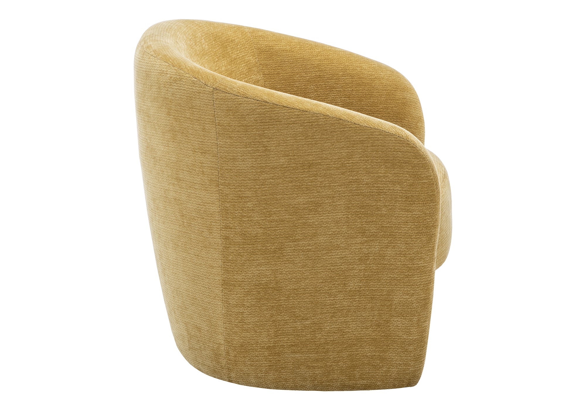MN-528022    Accent Chair, 29"h, Upholstered, Gold Fabric, Contemporary, Modern