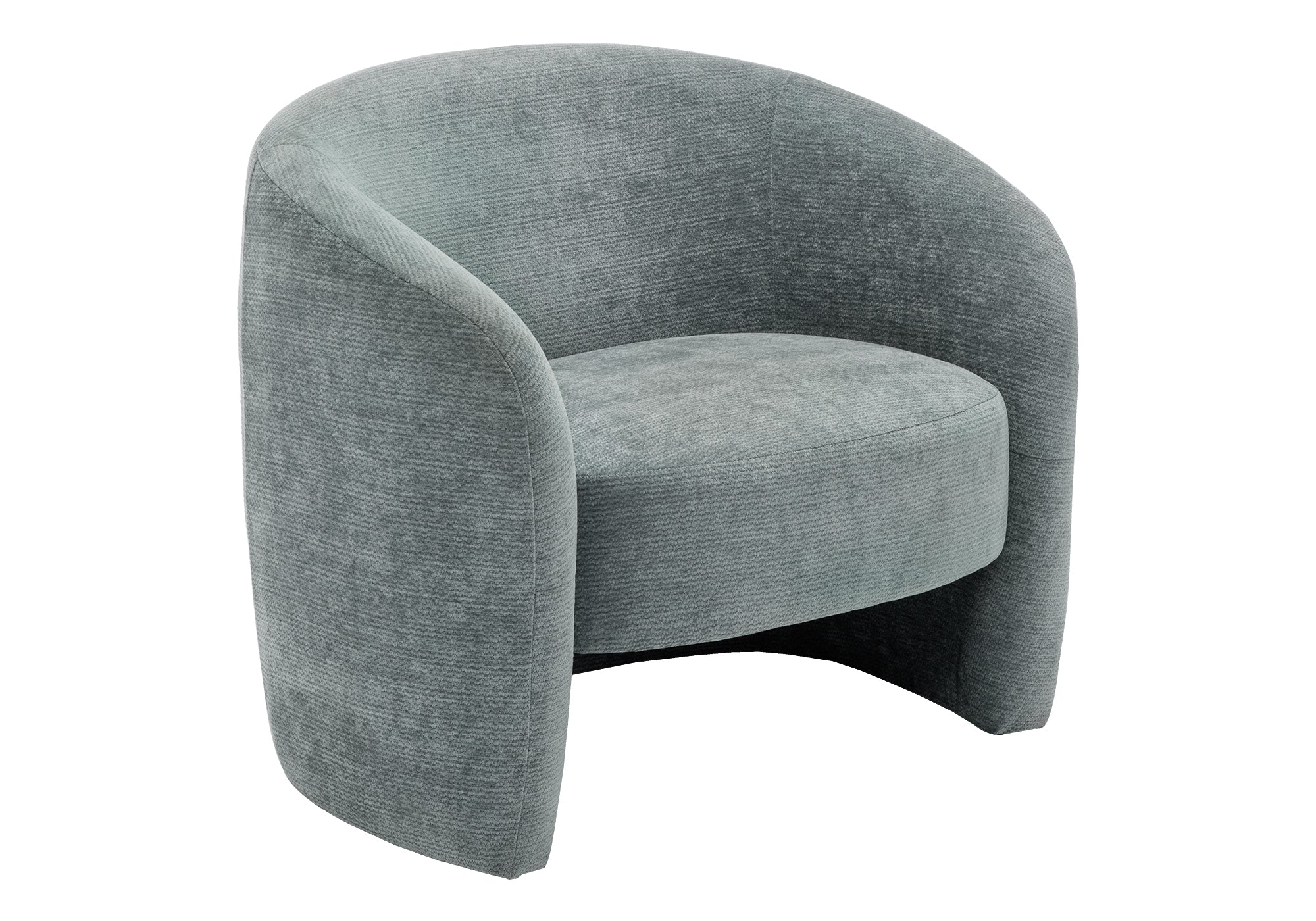 MN-538023    Accent Chair, 29"h, Upholstered, Teal Fabric, Contemporary, Modern