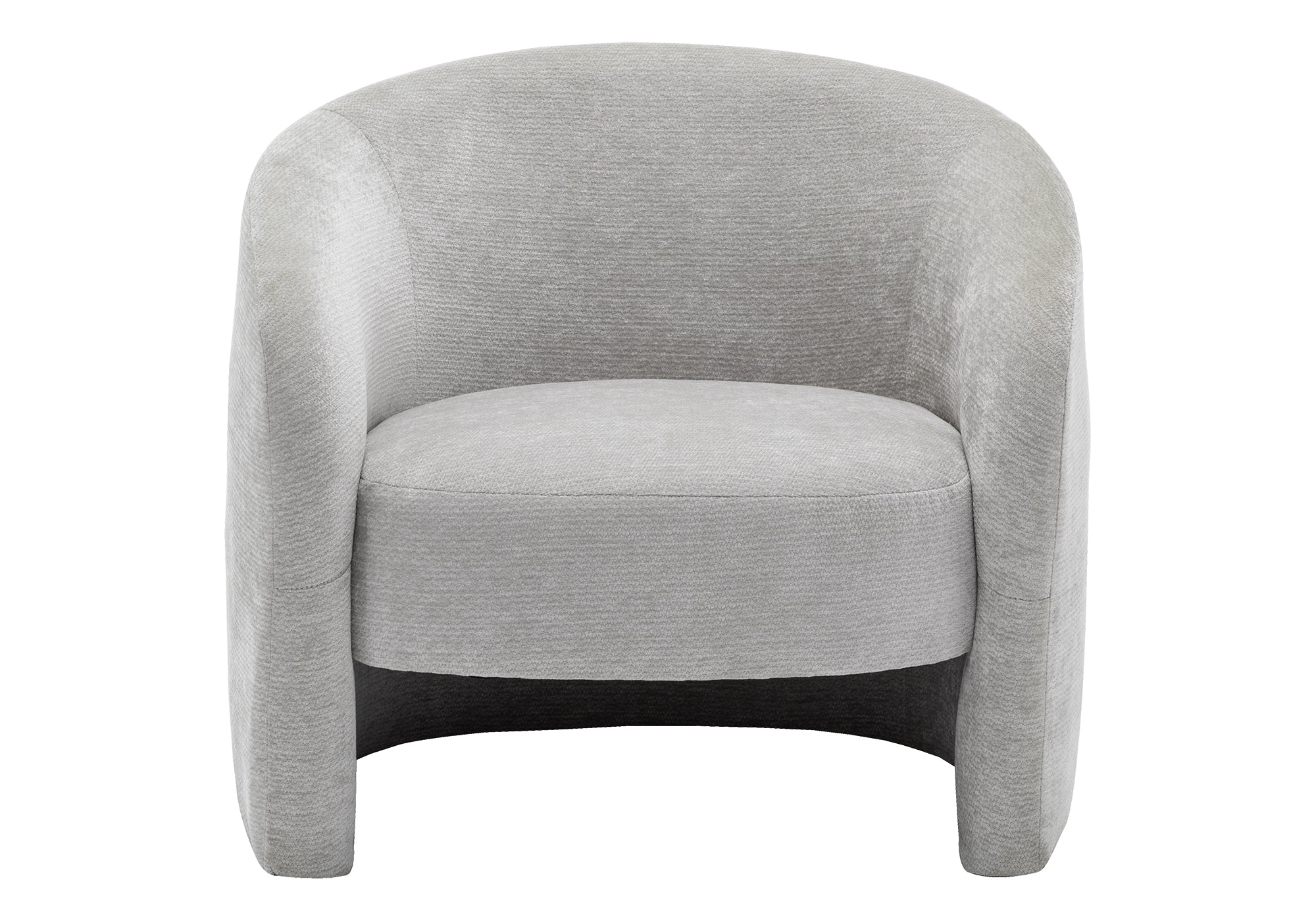 MN-548024    Accent Chair, 29"h, Upholstered, Light Grey Fabric, Contemporary, Modern