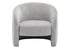 MN-548024    Accent Chair, 29"h, Upholstered, Light Grey Fabric, Contemporary, Modern