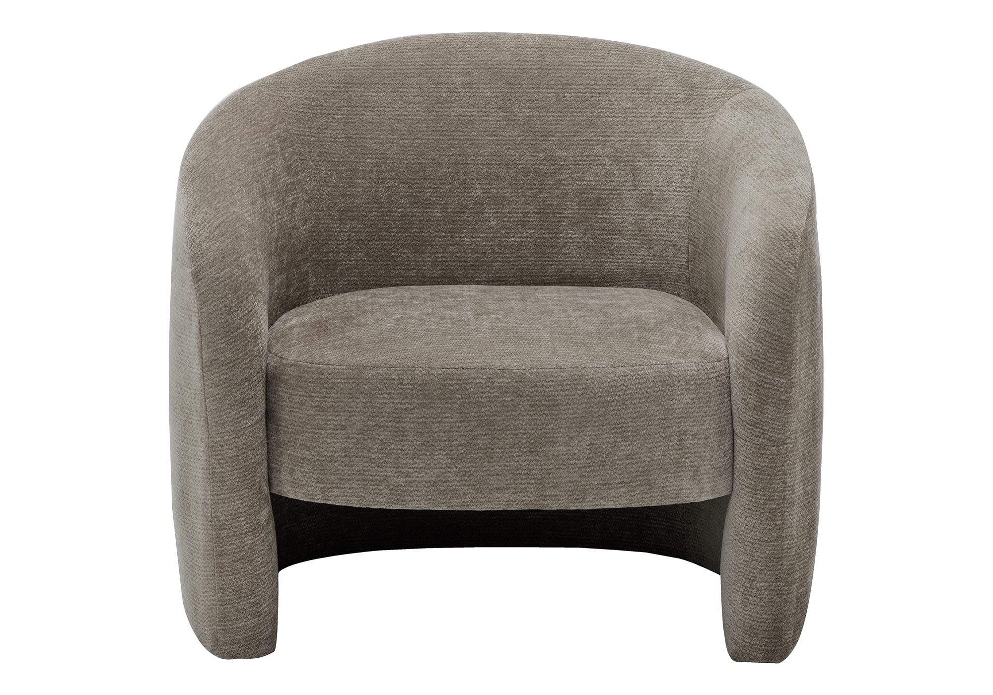 MN-558025    Accent Chair, 29"h, Upholstered, Light Brown Fabric, Contemporary, Modern