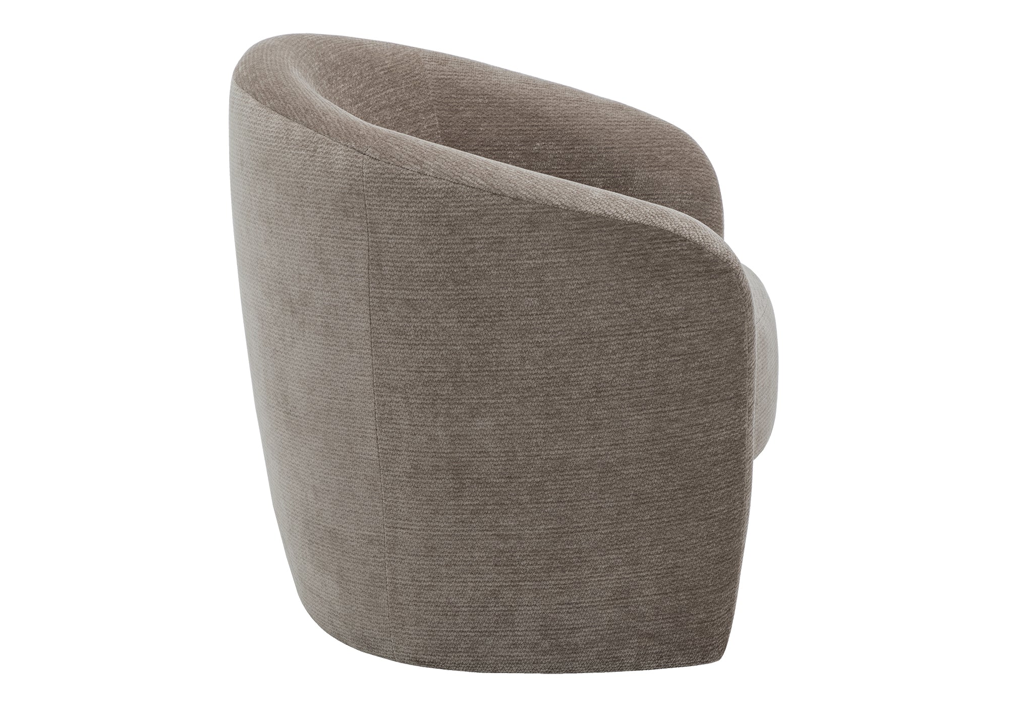 MN-558025    Accent Chair, 29"h, Upholstered, Light Brown Fabric, Contemporary, Modern