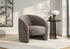 MN-558025    Accent Chair, 29"h, Upholstered, Light Brown Fabric, Contemporary, Modern