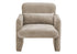 MN-P568026    Accent Chair, 31"h, Upholstered, Light Brown Fabric, Contemporary, Modern