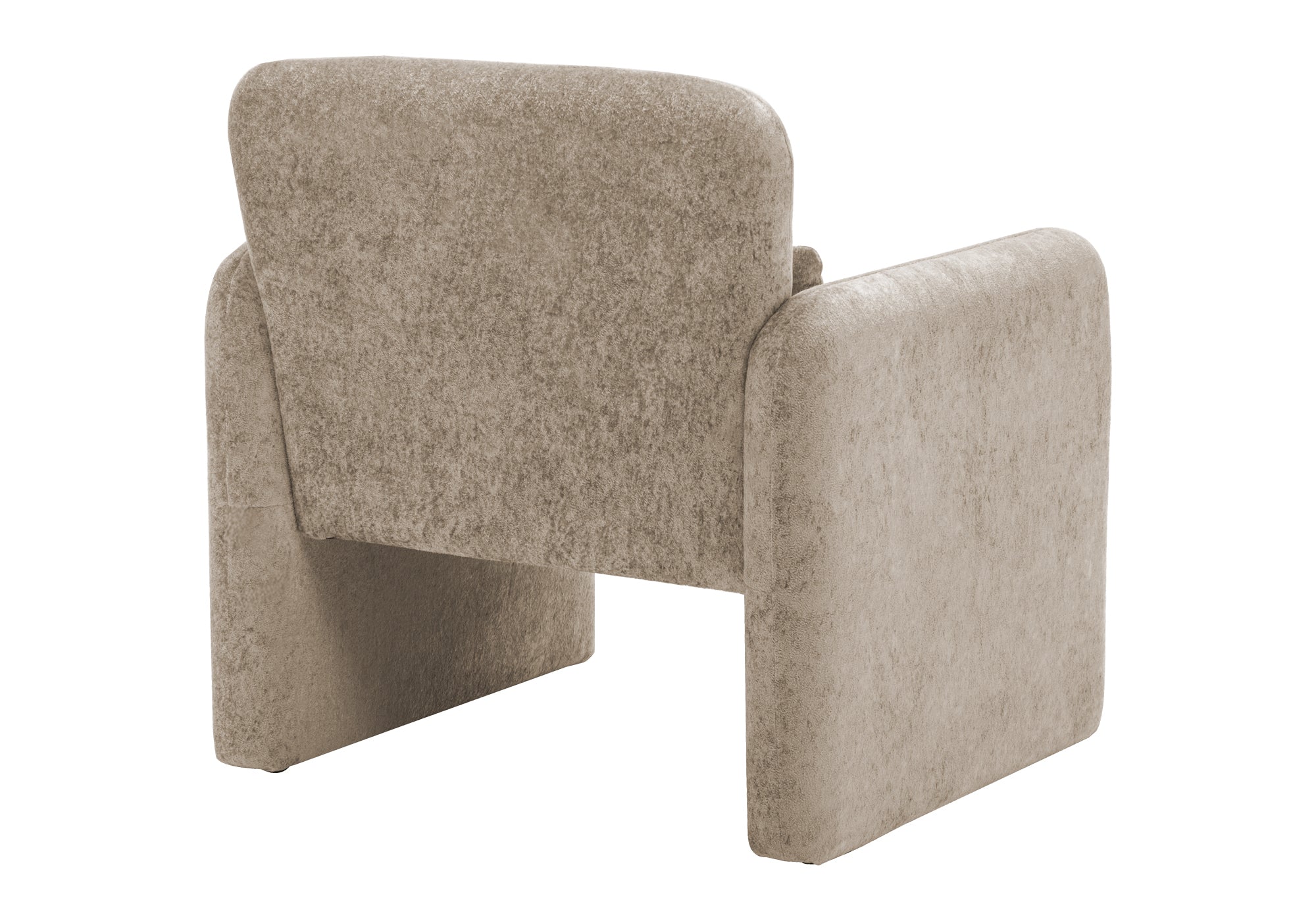 MN-P568026    Accent Chair, 31"h, Upholstered, Light Brown Fabric, Contemporary, Modern