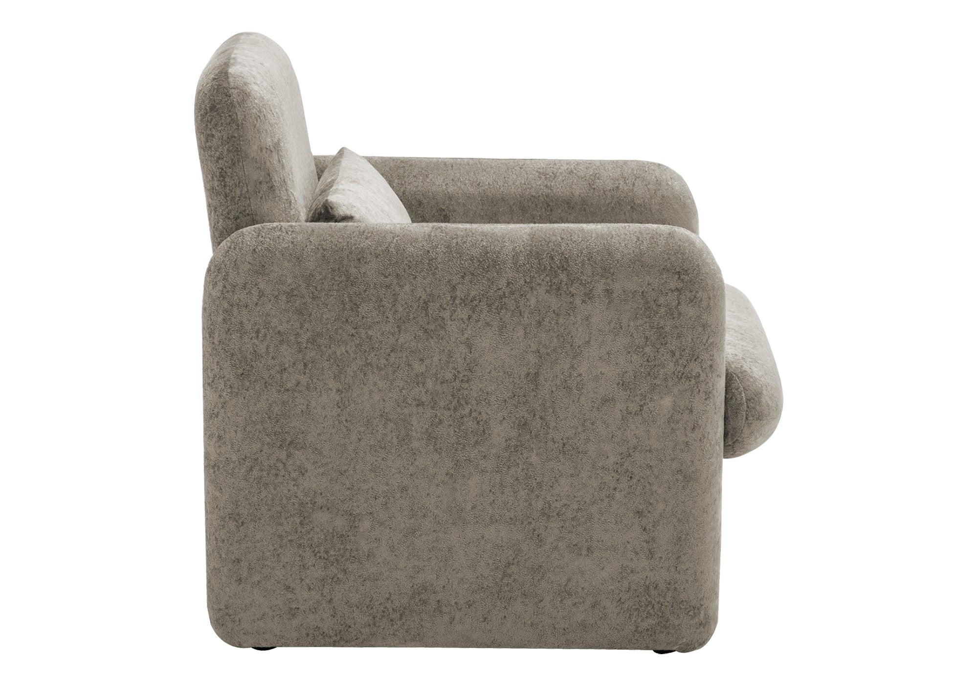 MN-P568027    Accent Chair, 31"h, Upholstered, Light Grey Fabric, Contemporary, Modern