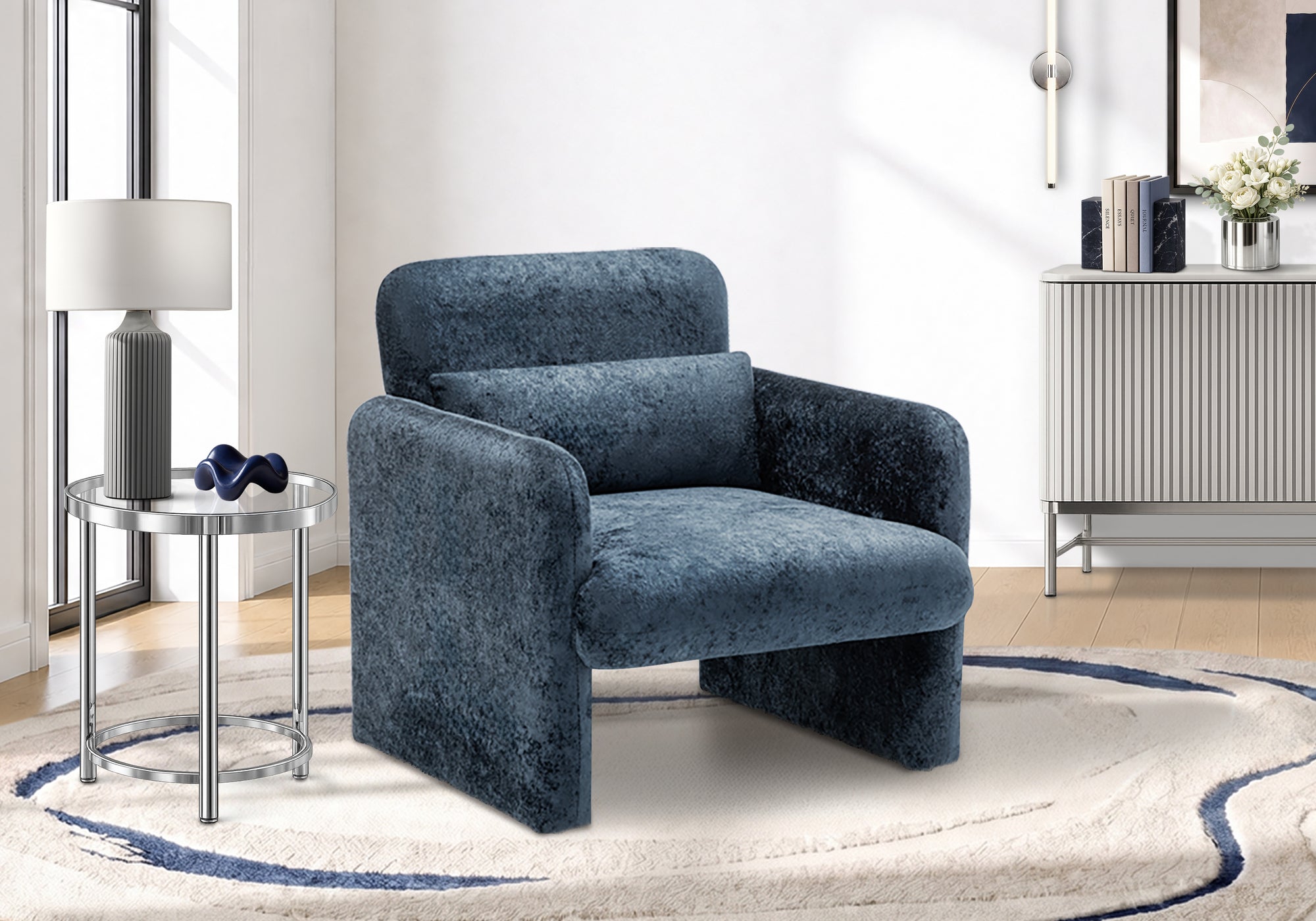 MN-P568030    Accent Chair, 31"h, Upholstered, Contemporary, Modern
