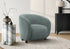 MN-308062    Accent Chair, 29"h, Upholstered, Living Room, Bedroom, Green Fabric, Contemporary, Modern