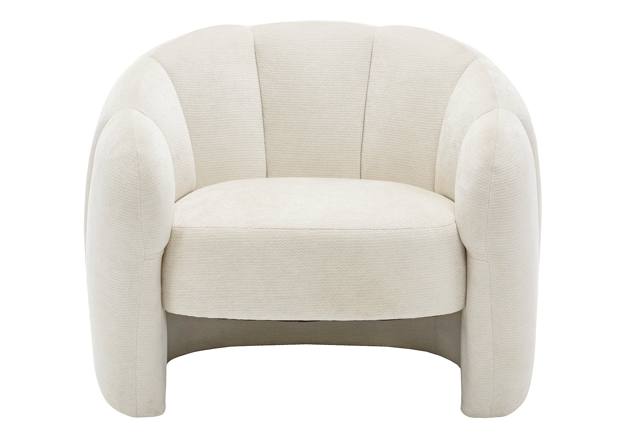 MN-798110    Accent Chair, 29"h, Upholstered, Cream Fabric, Contemporary, Modern