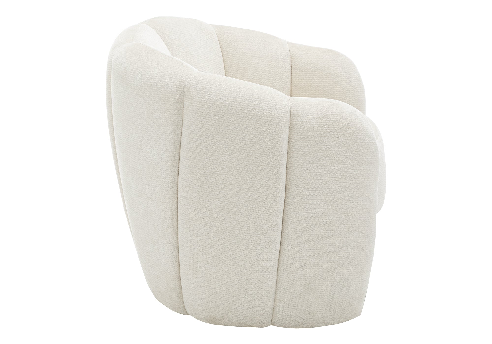 MN-798110    Accent Chair, 29"h, Upholstered, Cream Fabric, Contemporary, Modern