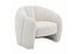 MN-798110    Accent Chair, 29"h, Upholstered, Cream Fabric, Contemporary, Modern