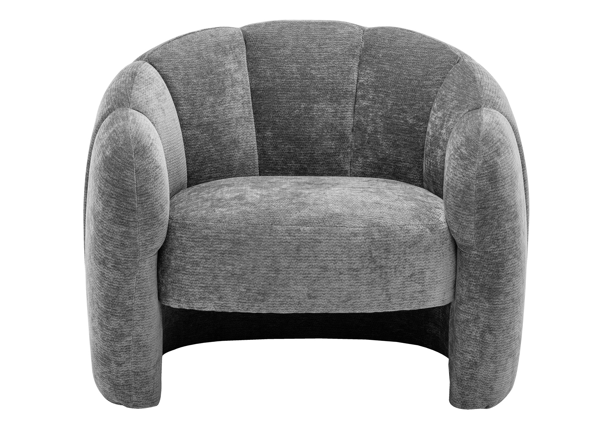 MN-808111    Accent Chair, 29"h, Upholstered, Dark Grey Fabric, Contemporary, Modern