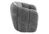 MN-808111    Accent Chair, 29"h, Upholstered, Dark Grey Fabric, Contemporary, Modern